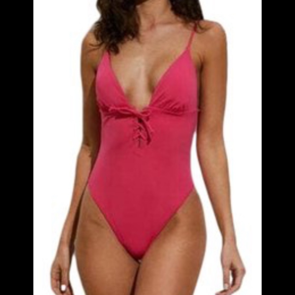 Pink pacsun one piece